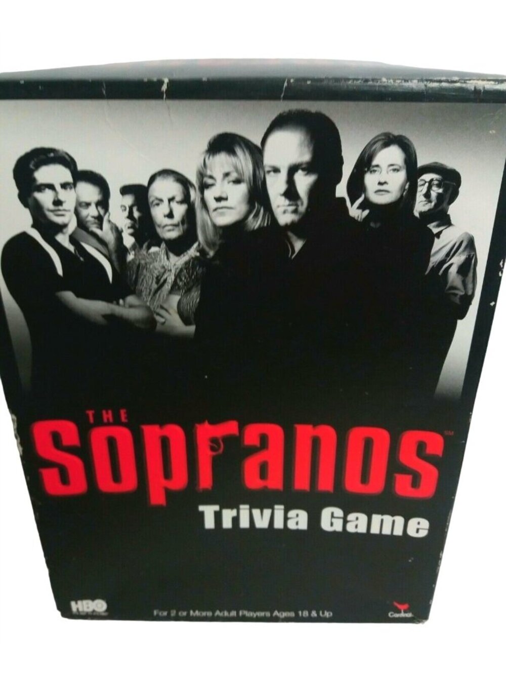 Vintage Sopranos Trivia Game Board Adult Players Game Night 2004 HBO
